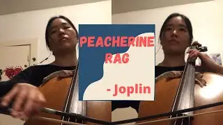 Peacherine Rag - Scott Joplin (cello trio version)