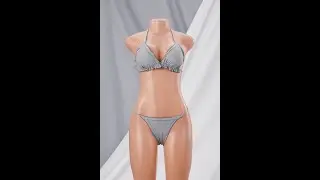 New padded halter-neck sexy hot triangle two-piece bikini Wholesale BA001360