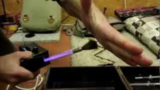 Was ist das? / Whats this? / Philantrop? = Violet Ray Generator or Violet Wand Tesla Generator