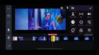 How to put the glitch voice (exe) effect on KineMaster