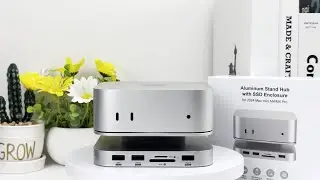Shipping Now - World&rsquo;s First Stand Hub with SSD Enclosure for New Mac Mini M4/M4 Pro
