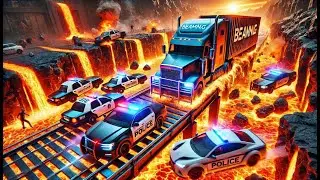 Двухплатформенный прицеп против &laquo;лежачих полицейских&raquo;. Автобусы против &laquo;лежачих полицейских&raquo;. При...