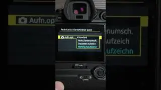 Canon R5 - Bilder sichern: So machst du eine Mehrfachaufzeichnung!