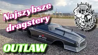 Najszybsze dragstery - klasa Outlaw na zawodach King of Poland RC - Ponad 100km/h w 2 sekundy!