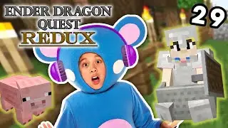 🐭 Eep Survival Training 😩 | Ender Dragon Quest REDUX: Minecraft EP29 | Mother Goose Club Let's Play