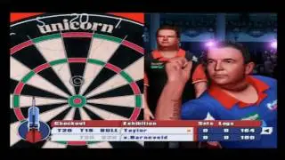 PDC World Championship Darts 2008 PS2 Gameplay