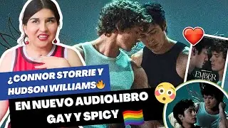 CONNOR STORRIE y HUDSON WILLIAMS hacen AUDIOLIBRO GAY y SPICY🤯🔥ember and ice| ember and ice ep 3