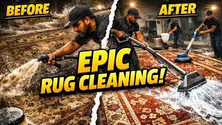 🤯 Sticky Carpet From Hell | Sugar, Syrup & Dirt Disaster!