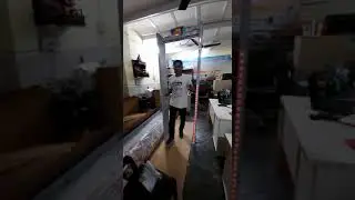 Multi Type of Door frame Metal Detector Testing at Airborne Store