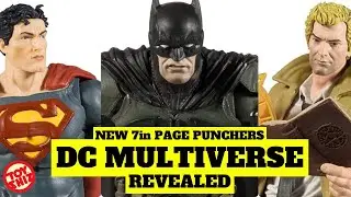NEW FOR 22&rsquo; 7in Scale PAGE PUNCHERS/ DC MULTIVERSE REVEALED | DC Direct x McFarlane Toys