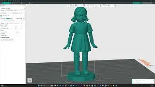 Young-hee Squid Game Doll - 3d print model preview