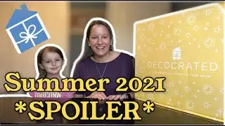DecoCrated Summer 2021 Spoiler Unboxing *Home Decor Subscription Box*