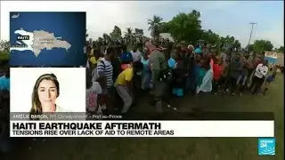 Haiti earthquake death toll rises as gangs attack aid convoys &bull; FRANCE 24 English
