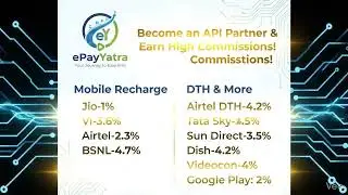 ePayYatra API &ndash; Earn High Commission on Recharge, Bill Payment & DMT | Best Recharge API India