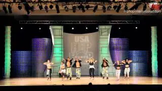 The Waackers - North Hollywood, CA (Adult) @ HHI's USA Hip Hop Dance Championship 2012