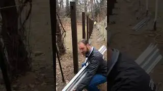 Установка забора Trex