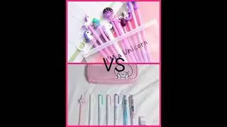 Unicorn Stationery vs Normal Stationery             #Unicorn 🦄🦄🦄