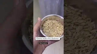 Detox water for diabetes I Home Remedy I Anisha Dietitian