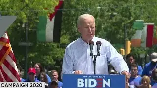 Joe Biden calls for unity, slams Trump in 2020 campaign kickoff