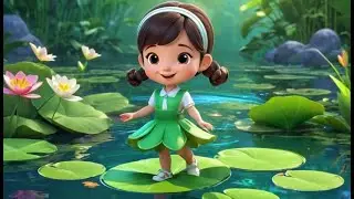 The Floating Leaf Drifted Past the Pond | Nursery Rhymes for Kids & Baby Songs