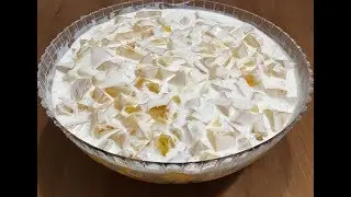 POSTRE ENSALADA CREMOSA DE PIÑA/IDEAL PARA MESA DE POSTRES