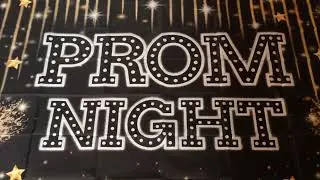 Prom Decorations 2025, Large Prom Background Party Supplies for High School College 71x43.3inch