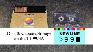Disk and Cassette Storage on the TI-99/4A - Newline99