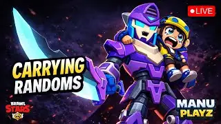 🔴 Brawl Stars Live | Road to 1k Subs | Manu Playz