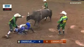 Thiago Salgado converted for the Stampede. Riding Light&rsquo;s Out (Jane Clark/Gene Owen) for 85 points