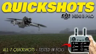 Как использовать функцию быстрой съемки на DJI Mini 5 Pro &mdash; подробное описание каждого режима.