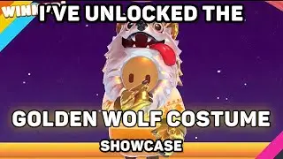 I UNLOCKED THE GOLDEN WOLF COSTUME! SHOWCASE IN DISCOVER LEVELS! (Fall Guys) (Digi Shuffle)