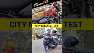 Triumph Speed T4 Mileage| Speed T4 Mileage| #short #shorts #shortvideo #triumph #speedt4 #speed400