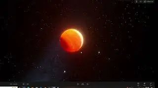 double star with molten gas giants and rocky planets