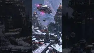 Future Tech City 🌆🤖 | Everyday Life in a Technological Utopia#futurecity #smartcity #aishorts #viral