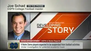 Notre Dame Investigating Academic Fraud