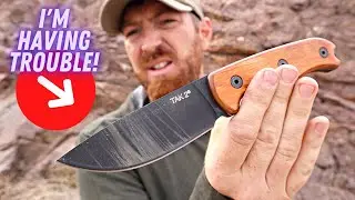 OKC TAK-2~DIFFERENT STEEL AND MORE ON THIS CAMP KNIFE