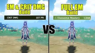 Lauma CRIT DMG Build and FULL EM Build // Genshin impact