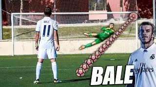 Aprende a Tirar Faltas como Gareth Bale - Como Pegar al Balón como Bale (Knuckleball Bale Tutorial)