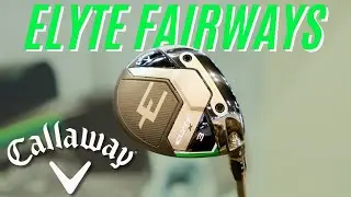 Callaway Elyte Fairway Woods review - tight dispersion, optimized spin, and forgiving too