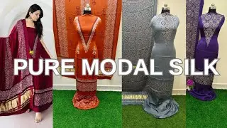 Pure Modal Silk Salwar Collection ✨ Premium Look | Trending Churidar Designs #trending 