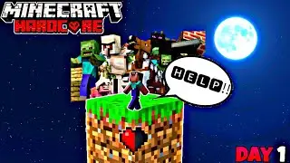 Minecraft POCKET Edition New One Block Hardcore Series 🔥 1.20+  