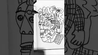 Doodle #doodle #doodleart #artandcraft #abstractart #streetart