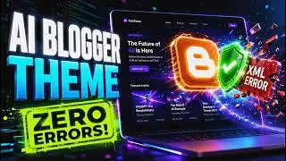 How to Make a Responsive Blogger Template with Claude AI | Step-by-Step