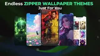 Amzing Zipeer Lock Screen Screen Themse & Wallpaper zipper lock screen themes #smartphonecamera