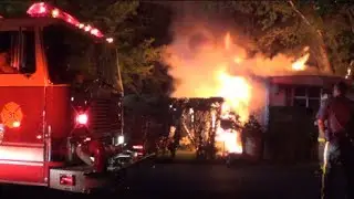 Breezy Acres Trailer Home Fire | 6/8/14 | Falls Township