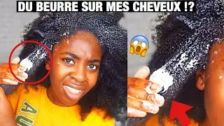 JE METS DU BEURRE SUR MES CHEVEUX ! 🐄😱 | I Put Butter on My Hair Hélène Nk