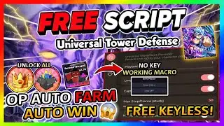 Universal Tower Defense Script *NO KEY* - AUTOFARM, DUPE, AUTO WIN + More!