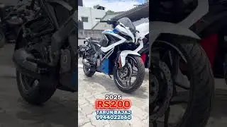 😲2025 RS200 NEW COLOURS😍🔥 AVAILABLE @ TARUN BAJAJ 9944022660 #rs200 #pulsarrs200 #newrs200 #new #wow