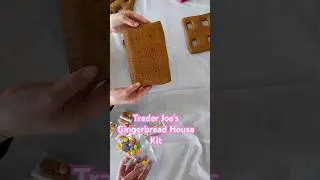 Trader Joe&rsquo;s Gingerbread House Kit #christmasfinds
