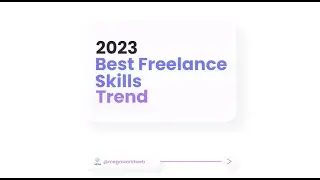 2023 Best Freelance Skills Trend